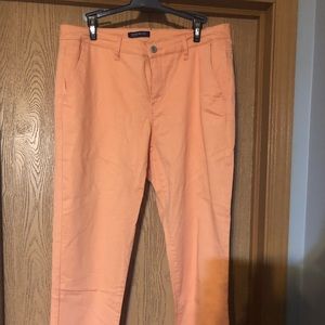 Peach Khakis, Size 10